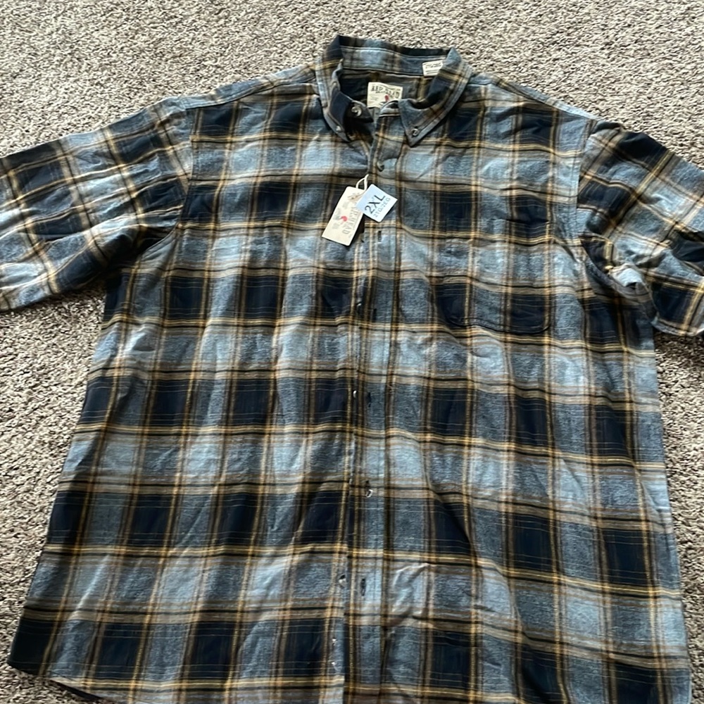 2XL Light Weight Flannel- Red Head Brand Co.